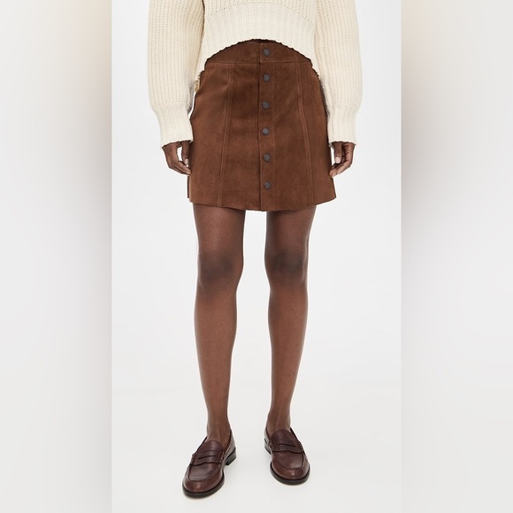 Dresses & Skirts - Brown Corduroy Mini Skirt with pockets size small